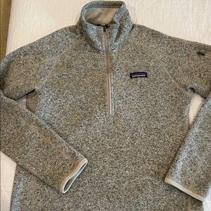 Patagonia Women's Zip-Up Sweater in Gray
